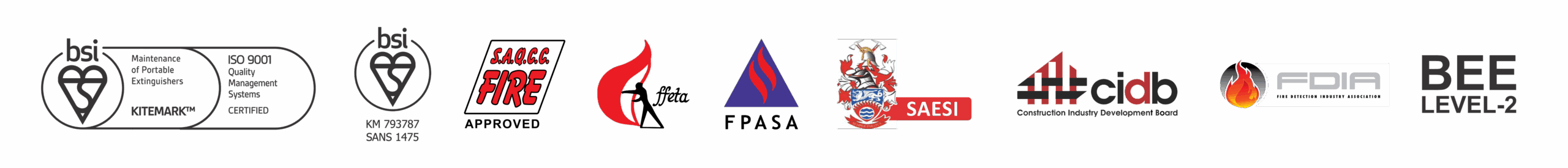Fire-Quip-accreditations